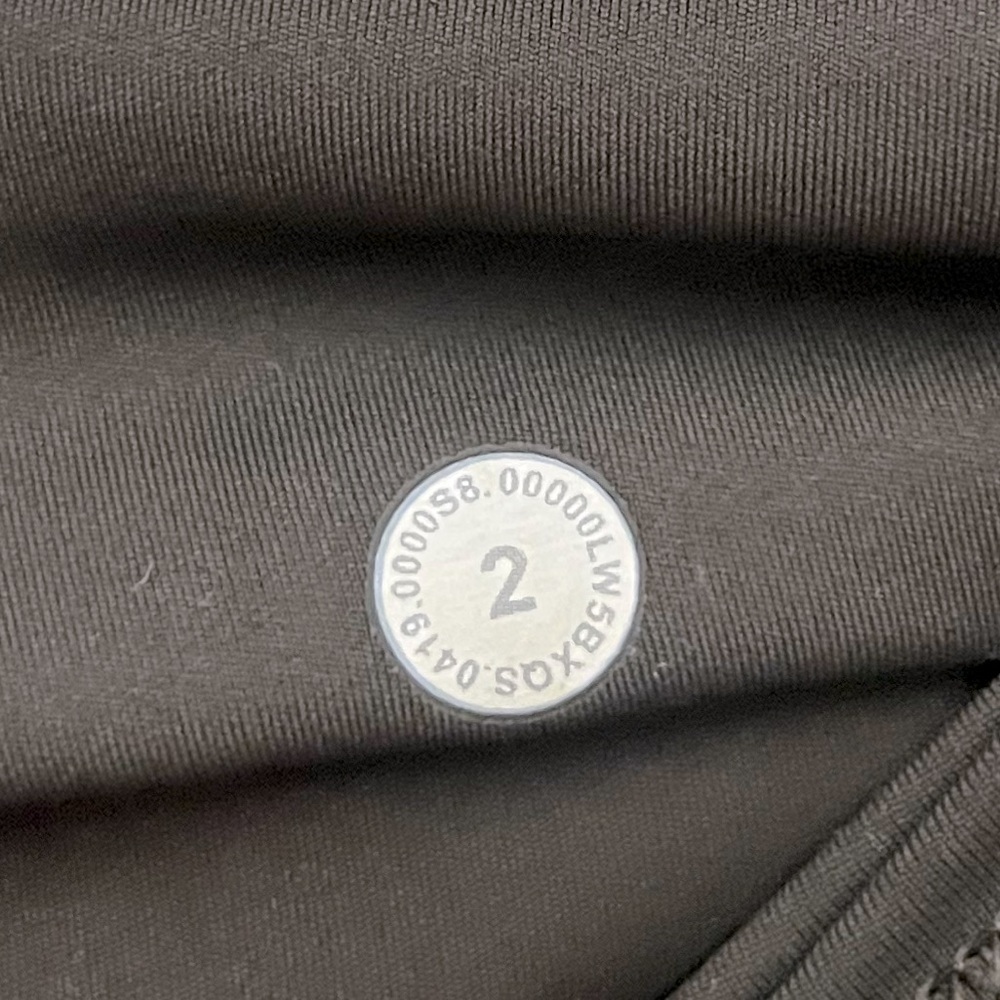Lululemon Fast and Free High-Rise Tight 25" 7 Pocket Army Green Size 2 - Picture 6 of 6